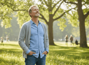 Mann atmet frei – amazinGRACE Erfahrung Lungenembolie