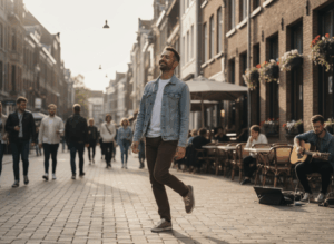 amazinGRACE Erfahrung Beinlängendifferenz – Mann lächelt dankbar nach Korrektur