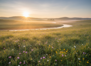 Energetische Heilung Fibromyalgie Erfahrungsbericht Symbolbild Natur Sonnenaufgang
